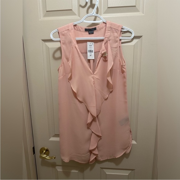 🛍️6/$25 NWT Suzy Shier light coral top - Picture 1 of 5